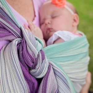 Butterfly Baby Woven Wrap Cabana under the Moon